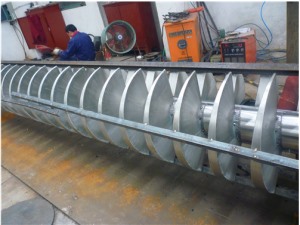 空心槳葉干燥機工藝